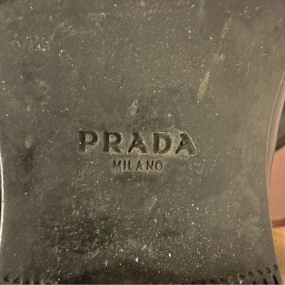 Men’s Black Prada Boots, size 36. - Picture 6 of 6